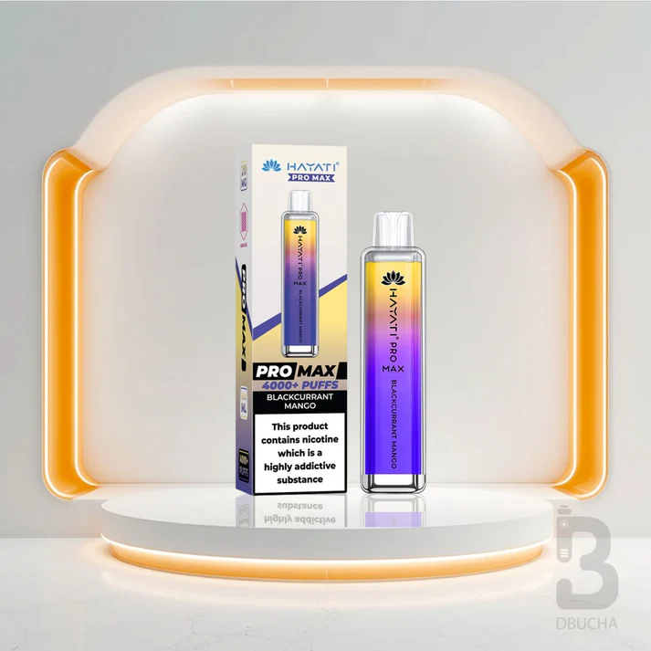 Hayati_-_Pro_Max_-_4K_-_Polska_-_Jednorazowki_-_E_papieros_-_Blackcurrant_Mango_-_4000_Buchow