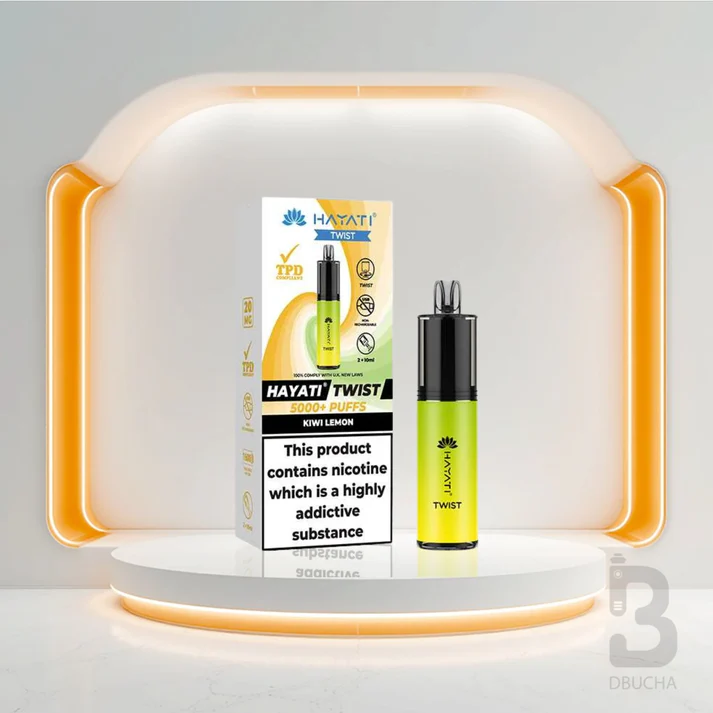 Hayati_-_Twist_5000_-_5K_-_Polska_-_Jednorazowki_-_E_papieros_-_Kiwi_Lemon_-_5000_Buchow